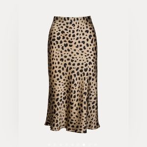 Realisation Paris Leopard Skirt - size Small